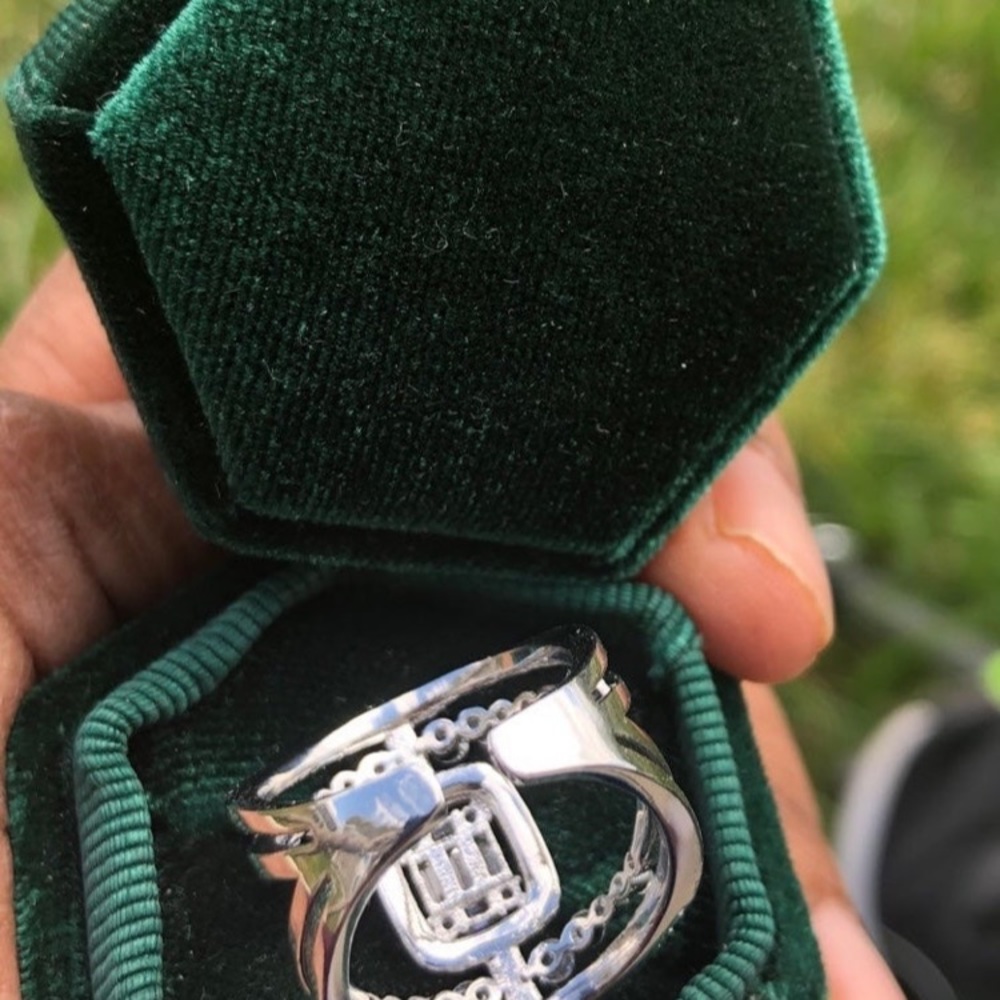 Swarovski Elements Rhodium Plated Adjustable Brid… - image 8